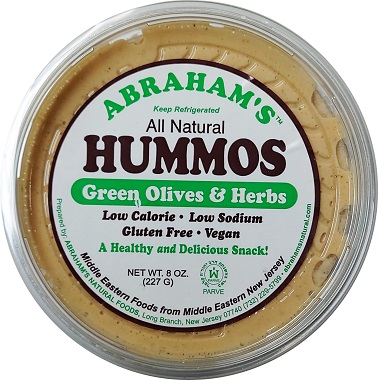 GREEN OLIVES & HERBS HUMMUS