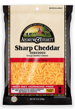 SHARP CHEDDAR CHEESE SHREDDED