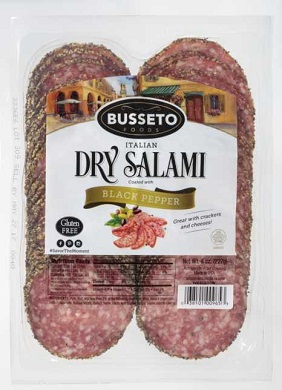 BLACK PEPPER SALAMI SLICED