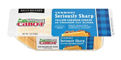 VERMONT SERIOUSLY SHARP YELLOW CHEDDAR CHEESE
