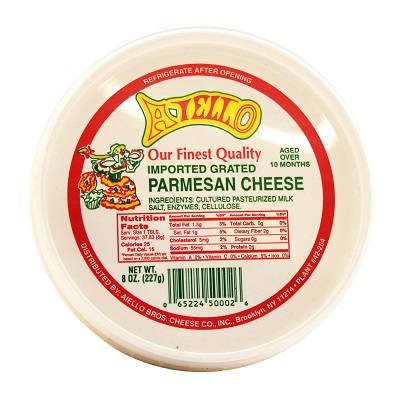 PARMESAN CHEESE GRATED