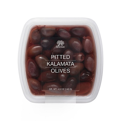 PITTED KALAMATA OLIVES DELI CUP