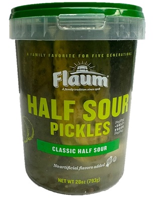 HALF SOUR PICKLES