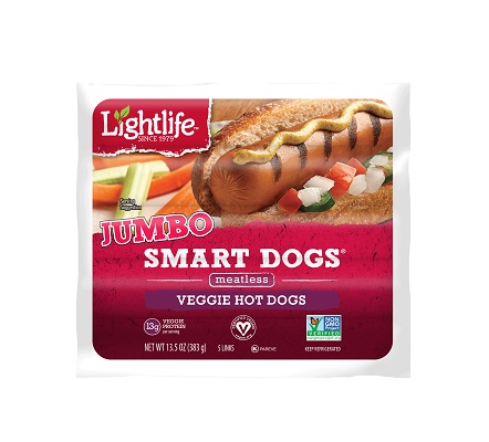 JUMBO VEGGIE HOT DOGS
