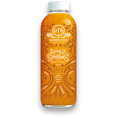 LEMON BERRY ORGANIC & RAW KOMBUCHA