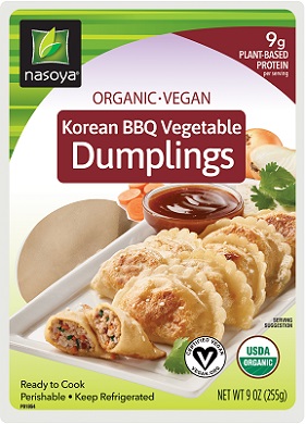KOREAN BBQ VEGETABLE DUMPLINGS