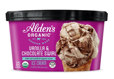 VANILLA & CHOCOLATE SWIRL ICE CREAM