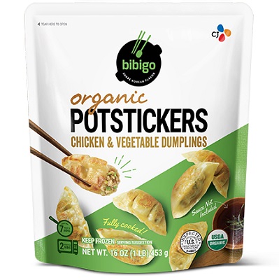 CHICKEN & VEGETABLE ORGANIC POTSTICKER