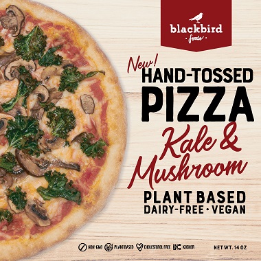KALE & MUSHROOM PIZZA
