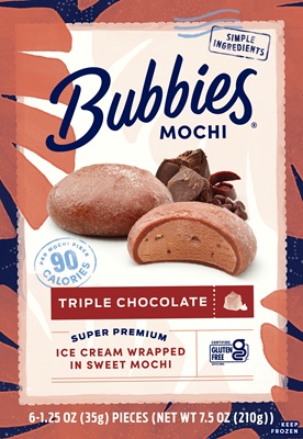 TRIPLE CHOCOLATE MOCHI ICE CREAM