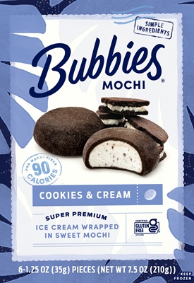 COOKIES & CREAM MOCHI ICE CREAM