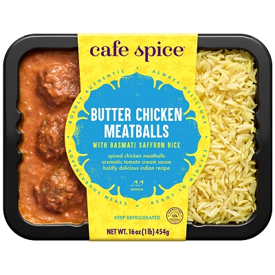 BUTTER CHICKEN MEATBALL COMBO MEAL