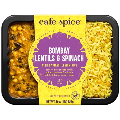 BOMBAY LENTIL & SPINACH MEAL