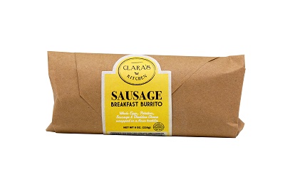 SAUSAGE BREAKFAST BURRITO