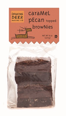 CARAMEL PECAN TOPPED BROWNIES