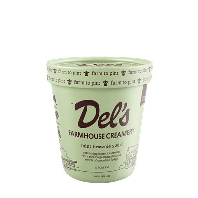 MINT BROWNIE ICE CREAM