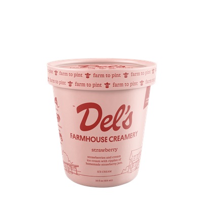 STRAWBERRY ICE CREAM