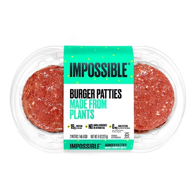 IMPOSSIBLE BURGER PATTIE 2PK