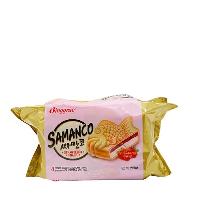 STRAWBERRY ICECREAM SANDWICH