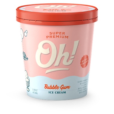 BUBBLE GUM ICE CREAM