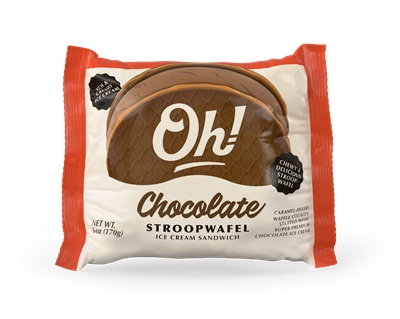 CHOCOLATE STROOPWAFEL ICE CREAM
