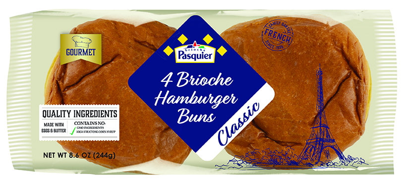 BRIOCHE HAMBURGER BUNS CLASSIC