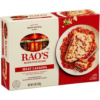MEAT LASAGNA SINGLE SERVE ENTREE