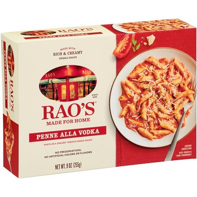 PENNE ALLA VODKA SINGLE SERVE ENTREE