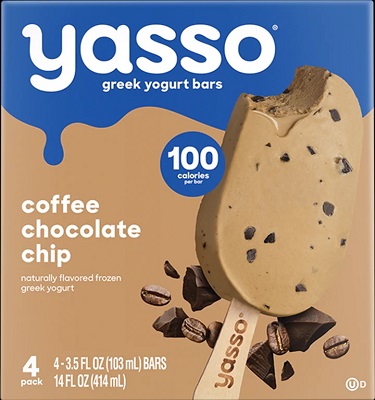 COFFEE CHOCOLATE CHIP GREEK YOGURT BARS