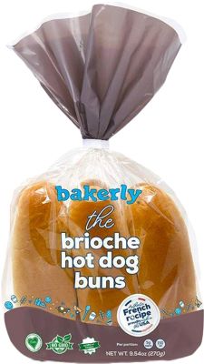 BAKERLY BRIOCHE HOT DOG BUNS