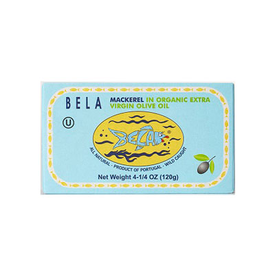Mackerel in Organic Extra Virgin Olive Oil