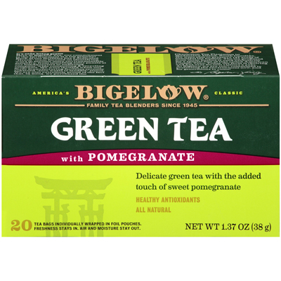 Green Tea : with Pomegranate