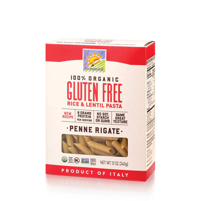 Organic Gluten Free Pasta : Penne Rigate