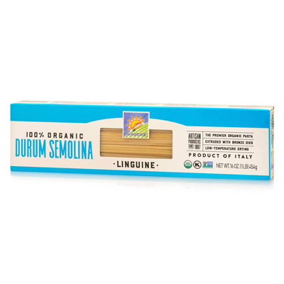 Organic Durum Semolina Pasta : Linguine