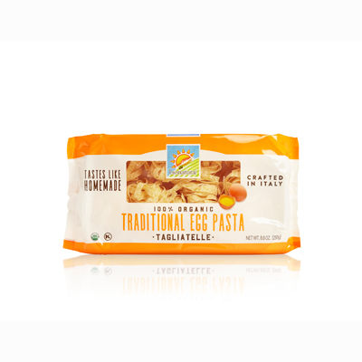 Organic Traditional Egg Pasta : Tagliatelle