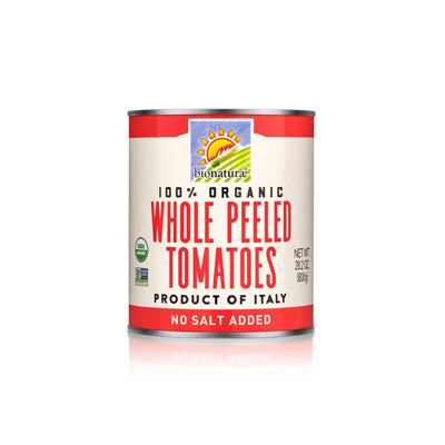 Organic Tomatoes : Whole Peeled