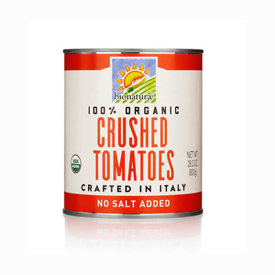 Organic Tomatoes : Crushed