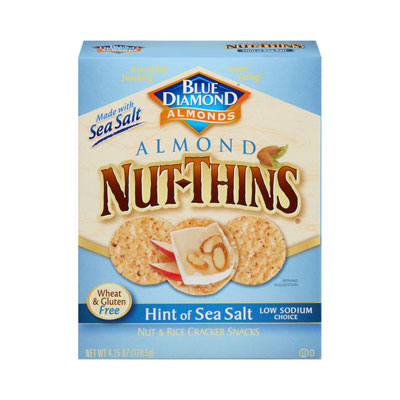 Nut & Rice Crackers : Hint of Sea Salt