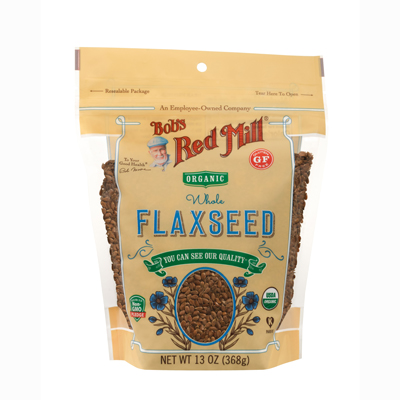 Organic Seeds : Whole Flaxseed