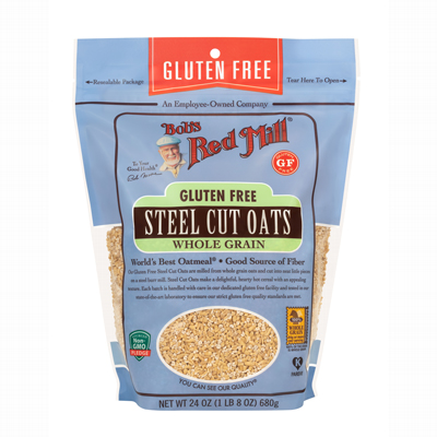 Gluten Free Oats : Steel Cut