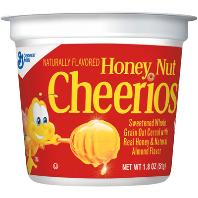 Cereal Cups : Honey Nut Cheerios