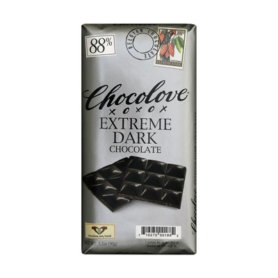 Extreme Dark Chocolate 88% Cocoa Content