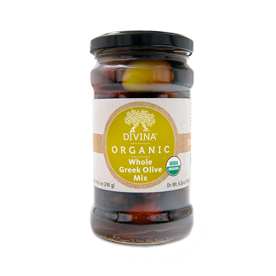 Organic : Whole Greek Olive Mix