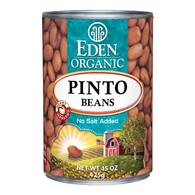 Organic Canned Beans : Pinto