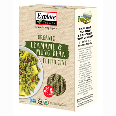 Organic Edamame & Mung Bean Fettuccine