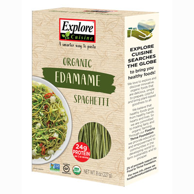Organic Edamame Spaghetti