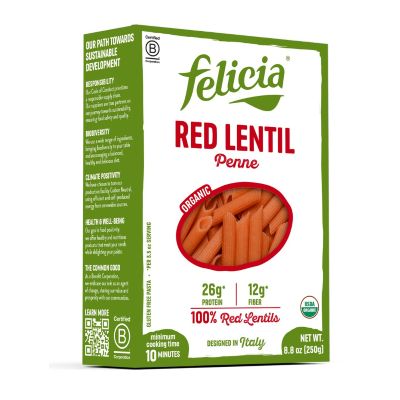 Organic Red Lentil Penne