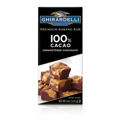 Baking Chocolate Bars : Unsweetened 100% Cacao