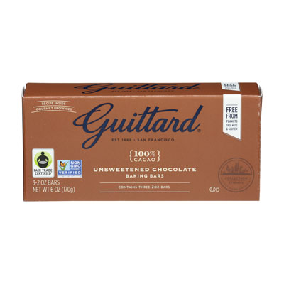 Baking Bars : Unsweetened Chocolate 100% Cacao