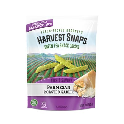 Green Pea Snack Crisps : White Cheddar